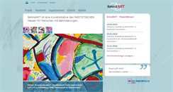 Desktop Screenshot of behindart.org